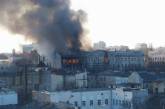 В центре Одессы горит колледж: студенты прыгают из окон, есть пострадавшие. ВИДЕО