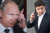Зеленский по телефону поздравил Путина с Новым годом