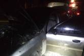 В первый день нового года в Вознесенске горел легковой автомобиль