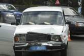 На проспекте Ленина милицейские «Жигули» протаранили «Daewoo»