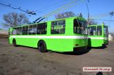 В Николаеве выйдут на маршруты обновленные зеленые троллейбусы