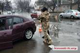 Девушка-морпех на «Мазде» устроила ДТП в Николаеве