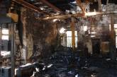 В Николаеве горело неэксплуатируемое здание на территория ЖБИ-1. ФОТО