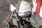 В Энергодаре пьяный водитель на «зебре» сбил коляску с младенцем