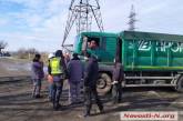 В Николаеве из-за нововведений морпорта фуры заблокировали две улицы