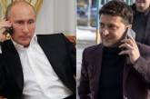 Зеленский провел телефонный разговор с Владимиром Путиным