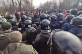 Протесты в Новых Санжарах: задержаны 24 человека