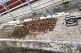 Под стенами школы на Запорожье нашли почти сотню гранат и запалов