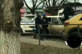 Появилось видео, как полицейские задерживали угонщика «Жигулей» в Николаеве