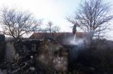В пожаре на Николаевщине пострадал мужчина