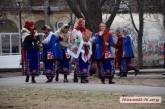 В Николаеве на Соборной с песнями и конкурсами отпраздновали Масленицу. ФОТОРЕПОРТАЖ