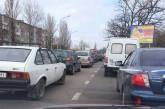 8 марта на носу: водители стоят в автомобильных заторах на дорогах Николаева