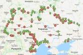 В Украине появилась интерактивная карта работы пунктов пропуска