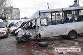В Николаеве скончался водитель маршрутки, столкнувшейся с Range Rover в центре города
