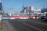 На проспекте Мира в Николаеве поломался трамвай — образовалась огромная пробка