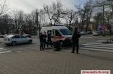 В центре Николаева «Опель» сбил велосипедиста