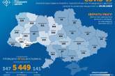 В каких областях Украины больше всего больных Covid-19. КАРТА