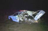 На Ровенщине BMW X5 врезался в авто полиции: трое пострадавших