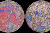 Специалисты NASA создали геологическую карту Луны. ВИДЕО