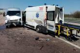 Под Борисполем пьяный водитель скорой устроил ДТП: пострадали два фельдшера 