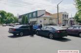 В центре Николаева столкнулись «БМВ» и «Хонда»