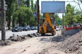 В Николаеве началась реконструкция перекрестка ул. Крылова и ул. Карпенко