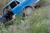 На Николаевщине из-за конфликта автомобиль «ВАЗ» оказался в кювете