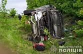 В Полтавской области перевернулся микроавтобус, четверо травмированных