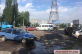 В Николаеве столкнулись «Хонда» и «Форд». ВИДЕО