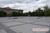 В Николаеве оградили Серую площадь: включают фонтаны
