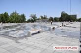 Фонтаны снова заливают Серую площадь в Николаеве — даже без ветра