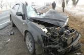 На Николаевщине «Хюндай» разбился в лепешку о грузовик: один человек погиб, еще один травмирован