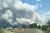 В Луганской области лесной пожар перекинулся на село: жителей эвакуируют. ВИДЕО