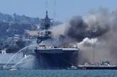 В США потушили пожар на десантном корабле, продолжавшийся 4 дня: пострадали 63 человека