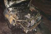 В Николаеве ночью сгорела Toyota