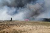 В селе под Николаевом горела территория СВО «Металлург»