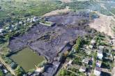 Николаевские спасатели с высоты птичьего полета показали масштабы пожаров на полях. ВИДЕО