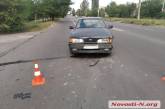 Появилось видео момента аварии перед пешеходным переходом в Николаеве
