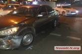 Ночью в центре Николаева столкнулись «БМВ» и «Тойота»