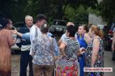 В Николаеве депутат Солтыс строит парковку возле детской площадки без согласия жителей