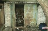 В Николаеве по неизвестным причинам загорелся гараж в кооперативе «Вокзальный». Видео