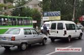 В Николаеве «Славута» въехала в микроавтобус «Фиат»