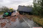 Под Николаевом столкнулись грузовик и фура — погибли оба водителя, одесская трасса полностью заблокирована