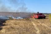 Масштабный пожар на Николаевщине — горит заповедник