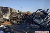 В аварии под Вознесенском в автомобиле сгорели водитель и пассажир