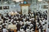 Появились кадры молитвы хасидов в самой большой синагоге Умани