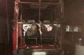 В Новой Одессе сгорел микроавтобус