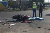 Под Одессой при столкновении с грузовиком насмерть разбился мотоциклист