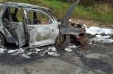 В Польше сгорел автомобиль, в котором ехало пять украинцев