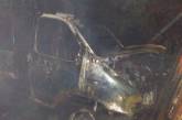 В мкр Большая Корениха ночью загорелся автомобиль